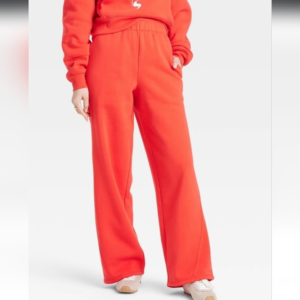 Women's Red Joggers - Red XL